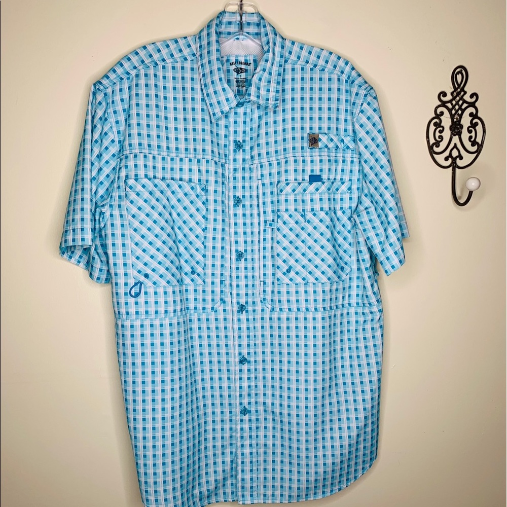 Reel Legends Performance Short Sleeve Sz Small
